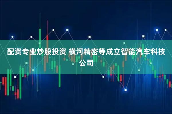 配资专业炒股投资 横河精密等成立智能汽车科技公司