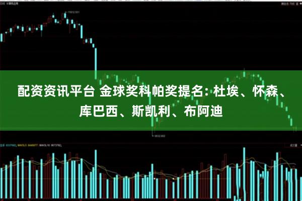 配资资讯平台 金球奖科帕奖提名: 杜埃、怀森、库巴西、斯凯利、布阿迪